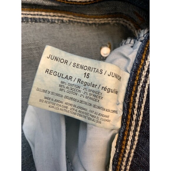 Lei Jeans Womens 15/34 Sophia Hiphugger Flare Bootcut Whisker Stretch Y2K Denim - Picture 8 of 9